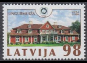 Lettland Mi.Nr. 839 Schlösser, Herrenhaus Ungurmuiža (98)