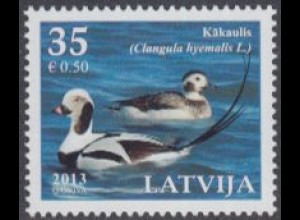 Lettland Mi.Nr. 864 Einheimische Vögel, Eisente (35/0,50)