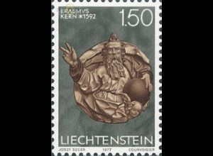 Liechtenstein Mi.Nr. 691 Weihnachten Skulpturen, Giebelrelief Gottvater (1,50)