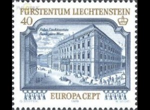 Liechtenstein Mi.Nr. 692 Europa 78, Baudenkmäler, Palais Liechtenstein (40)