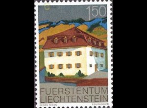 Liechtenstein Mi.Nr. 704 Freim. Bauten, Rathaus Triesenberg (1,50)