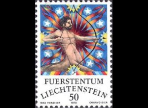 Liechtenstein Mi.Nr. 714 Tierkreiszeichen, Schütze (50)