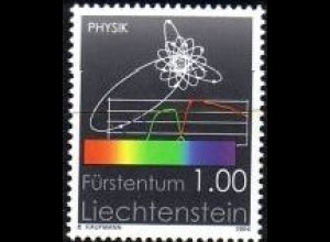 Liechtenstein Mi.Nr. 1358 Wissenschaft, Physik, Spektralfarben (1,00)