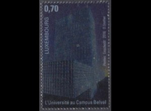 Luxemburg Mi.Nr. 2084 Campus Belval Universität Luxemburg a.Silberfolie (0,70)
