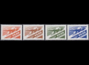 Moldawien Mi.Nr. 63-66 Flugpostmarken, Tupolew TU-144 (4 Werte)