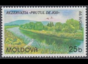 Moldawien Mi.Nr. 305 Europa 99, Natur-+ Nationalparks, Untere Prut (25)