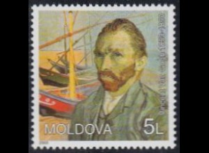 Moldawien Mi.Nr. 480 Persönlichkeiten, Vincent van Gogh, Maler (5)