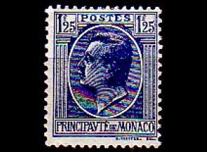 Monaco Mi.Nr. 95 Freim. Fürst Louis II (1,25)