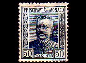 Monaco Mi.Nr. 104 Freim. Fürst Louis II (50)