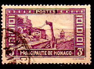 Monaco Mi.Nr. 132 Freim. Rampe Major und Oreillon-Turm (3)