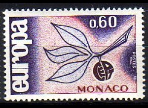 Monaco Mi.Nr. 811 Europa 65, Zweig mit Frucht aus Buchstaben CEPT (0,60)