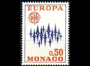 Monaco Mi.Nr. 1038 Europa 72, Sterne (0,50)