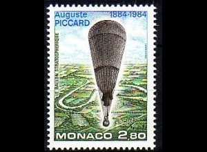 Monaco Mi.Nr. 1631 Piccard, Stratosphären Ballon 1931 (2,80)