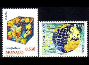 Monaco Mi.Nr. 2799-2800 Europa 2006, Integration (2 Werte)