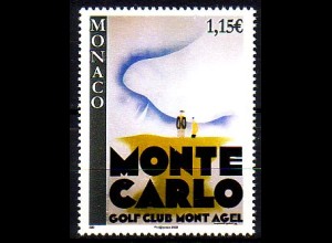 Monaco Mi.Nr. 2869 Tourismus, Monte-Carlo Golf Club (1,15)