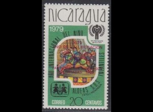 Nicaragua Mi.Nr. 2080a Olymp. Sommerspiele Moskau, Karussell (20)