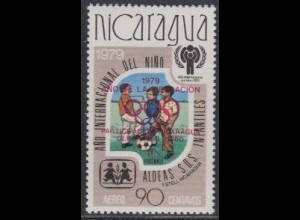 Nicaragua Mi.Nr. 2081a Olymp. Sommerspiele Moskau, Fußball (90)