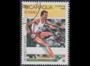 Nicaragua Mi.Nr. 2994 Olympia 1992 Barcelona, Hürdenlauf (1000)