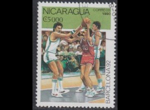 Nicaragua Mi.Nr. 2996 Olympia 1992 Barcelona, Basketball (5000)