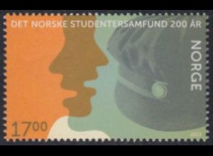 Norwegen Mi.Nr. 1818 Norweg.Studentengesellschaft (17,00)