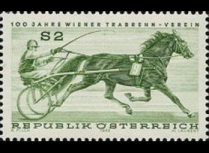 Österreich Mi.Nr. 1426 Wiener Trabrennverein, Trabrennfahrer (2)