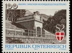 Österreich Mi.Nr. 1429 Wiener Hochquellenleitung, Kaiserbrunnen (2)