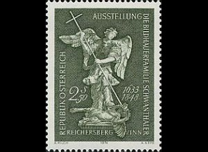 Österreich Mi.Nr. 1449 Bildhauerfamilie Schwanthaler, Hl. Michael (2,50)