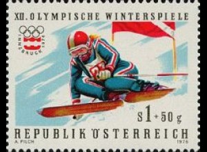 Österreich Mi.Nr. 1479 Olymp. Winterspiele, Alpiner Skilauf (1S+50g)