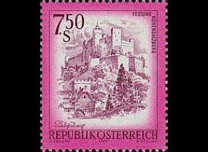 Österreich Mi.Nr. 1550 Freim. Schönes Öst. Festung Hohensalzburg (7,50)