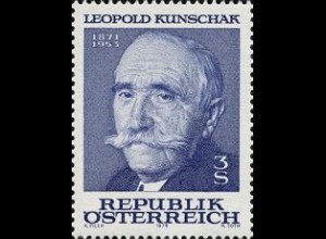 Österreich Mi.Nr. 1569 Leopold Kunschak, Politiker (3)