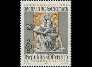 Österreich Mi.Nr. 1575 Ausst. Gotik in der Steiermark, Admonter Pieta (2,50)