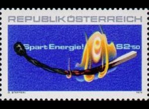 Österreich Mi.Nr. 1622 Energiesparen, Zündholz (2,50)