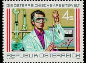 Österreich Mi.Nr. 1939 Arbeitswert, Chemielaborant (4)
