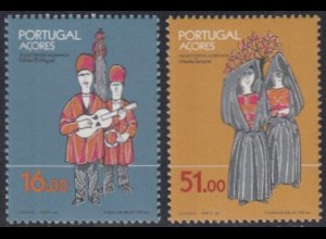 Portugal-Azoren Mi.Nr. 362-63 Kostüme (2 Werte)