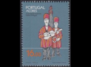 Portugal-Azoren Mi.Nr. 362 Kostüme, Possenreißer von Sao Miguel (16,00)