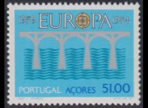 Portugal-Azoren Mi.Nr. 364 Europa 84, Brücke (51,00)
