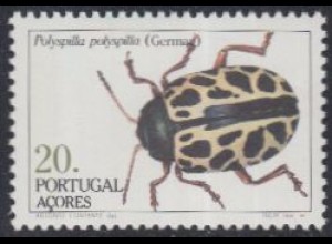 Portugal-Azoren Mi.Nr. 369A Insekten, Käfer (20)