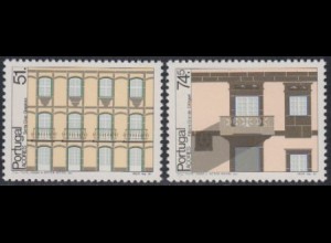 Portugal-Azoren Mi.Nr. 384-85 Fenster und Balkone (2 Werte)