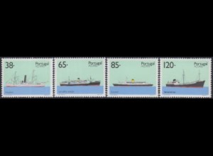 Portugal-Azoren Mi.Nr. 430-33 Schiffe (4 Werte)