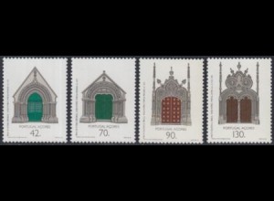 Portugal-Azoren Mi.Nr. 438-41 Architektur, Kirchenportale (4 Werte)
