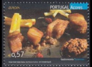 Portugal-Azoren Mi.Nr. 506 Europa 05, Gastronomie, Torresmos (0,57)