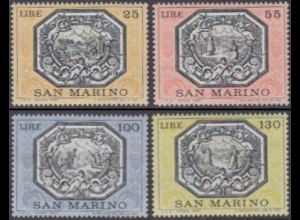 San Marino Mi.Nr. 999-1002 Legende des Hl.Marinus (4 Werte)