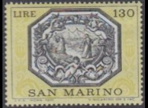 San Marino Mi.Nr. 1002 Donna Felicissima übergibt Marinus die Berge (130)