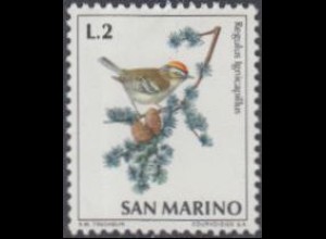 San Marino Mi.Nr. 1004 Vögel, Goldhähnchen (2)