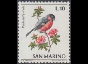 San Marino Mi.Nr. 1008 Vögel, Dompfaff (10)