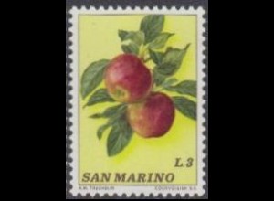 San Marino Mi.Nr. 1033 Apfel (3)