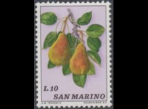 San Marino Mi.Nr. 1036 Birne (10)
