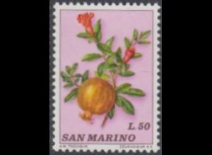 San Marino Mi.Nr. 1038 Granatapfel (50)