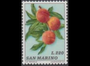 San Marino Mi.Nr. 1040 Pfirsich (220)
