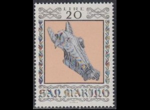 San Marino Mi.Nr. 1062 Pferdekopfgestell (20)